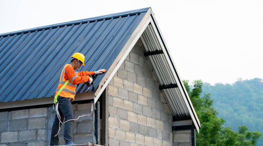 Professional metal roof installation in Telephone, TX